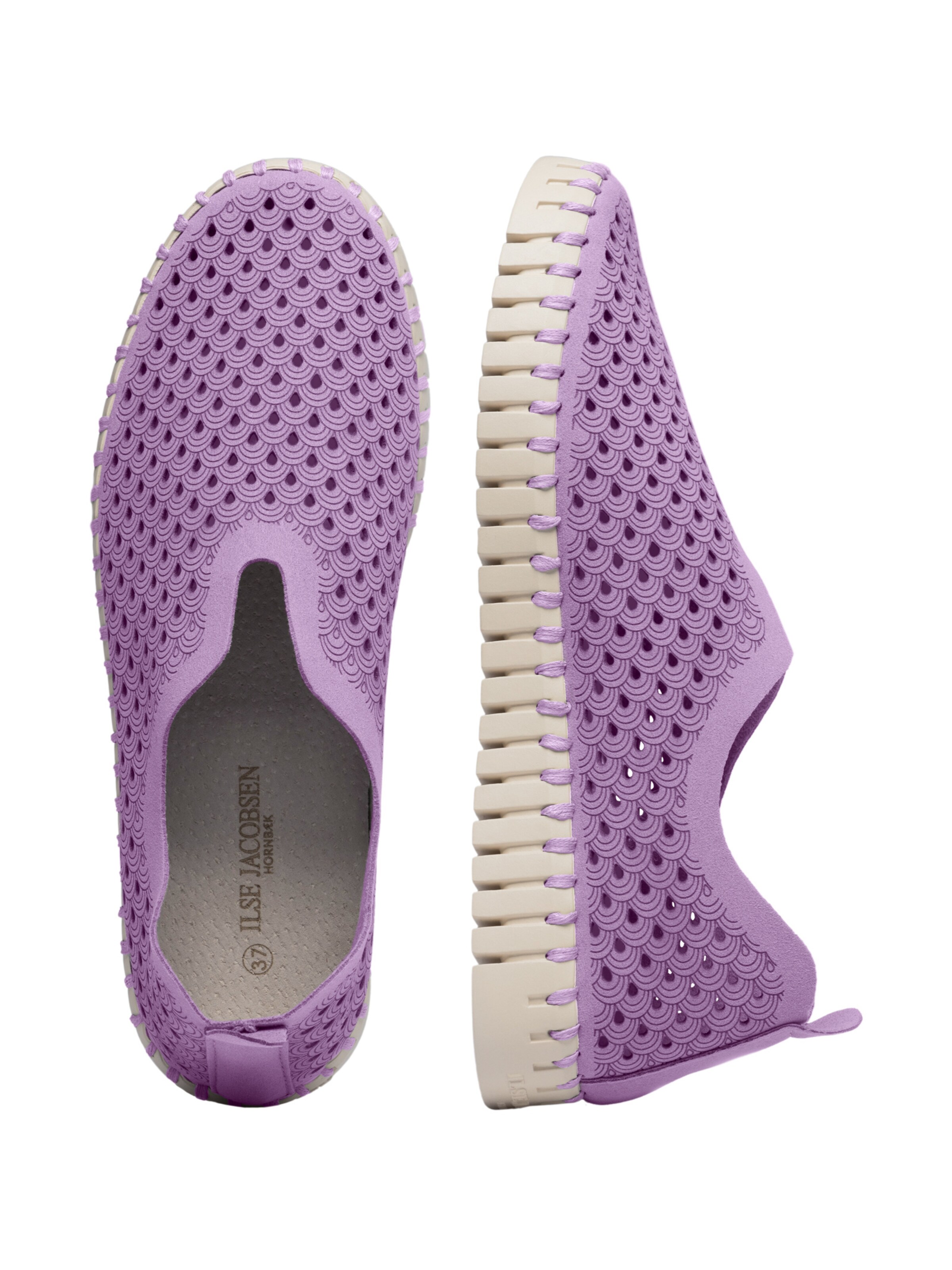 ILSE JACOBSEN Slip On 'Tulip' in Lila