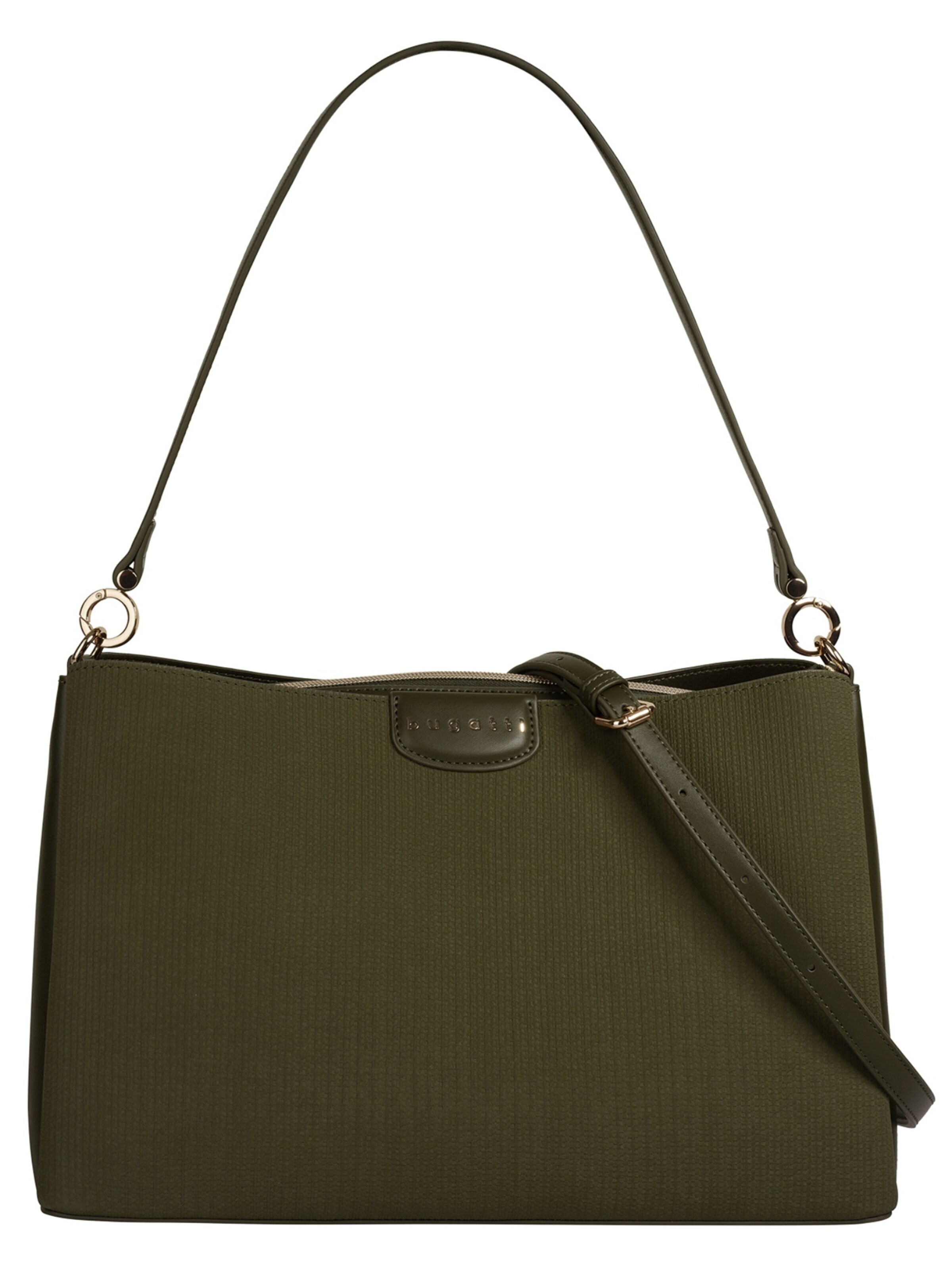 bugatti - Bolso de hombro 'LEAH' en verde: frente