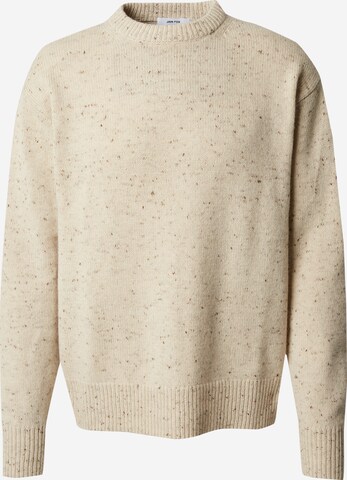 Pull-over 'Elia' DAN FOX APPAREL en beige : devant