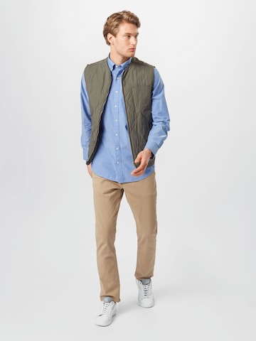 GANT Regular fit Overhemd in Blauw