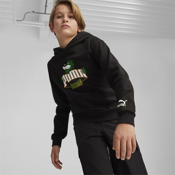 PUMA Sweatshirt 'FOR THE FANBASE' in Schwarz