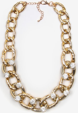 J. Jayz Necklace in Gold: front