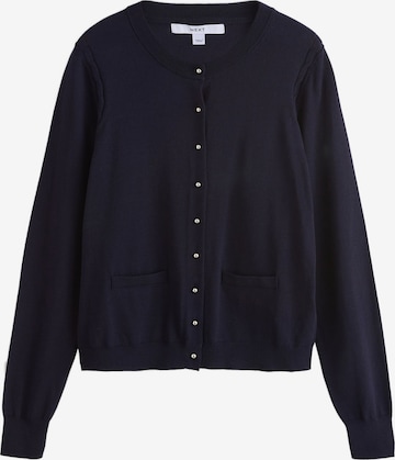 Next Cardigan i blå: forside