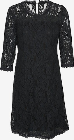 Robe 'Kit' Cream en noir : devant