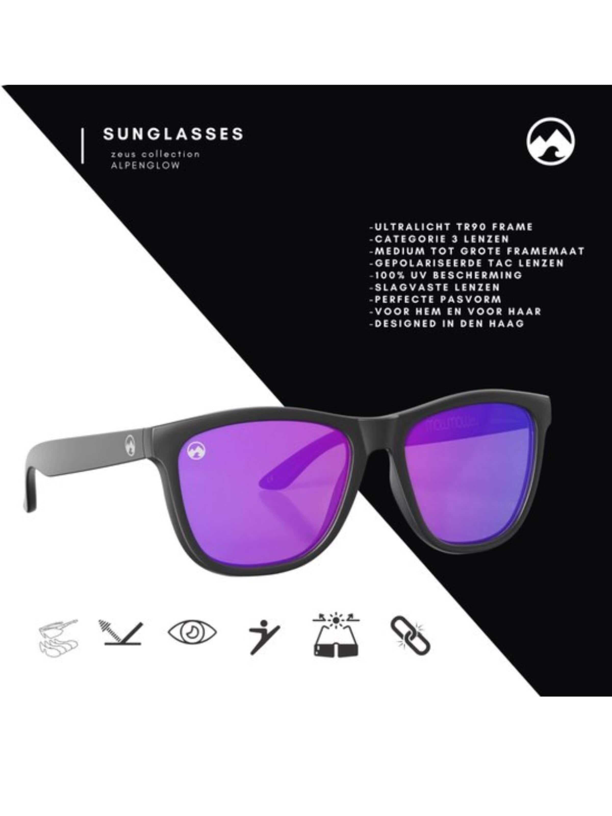 Mowmow - Gafas de sol deportivas 'MowMow Opal LIMITED Sunglasses - Polarized - Men - Women' en lila