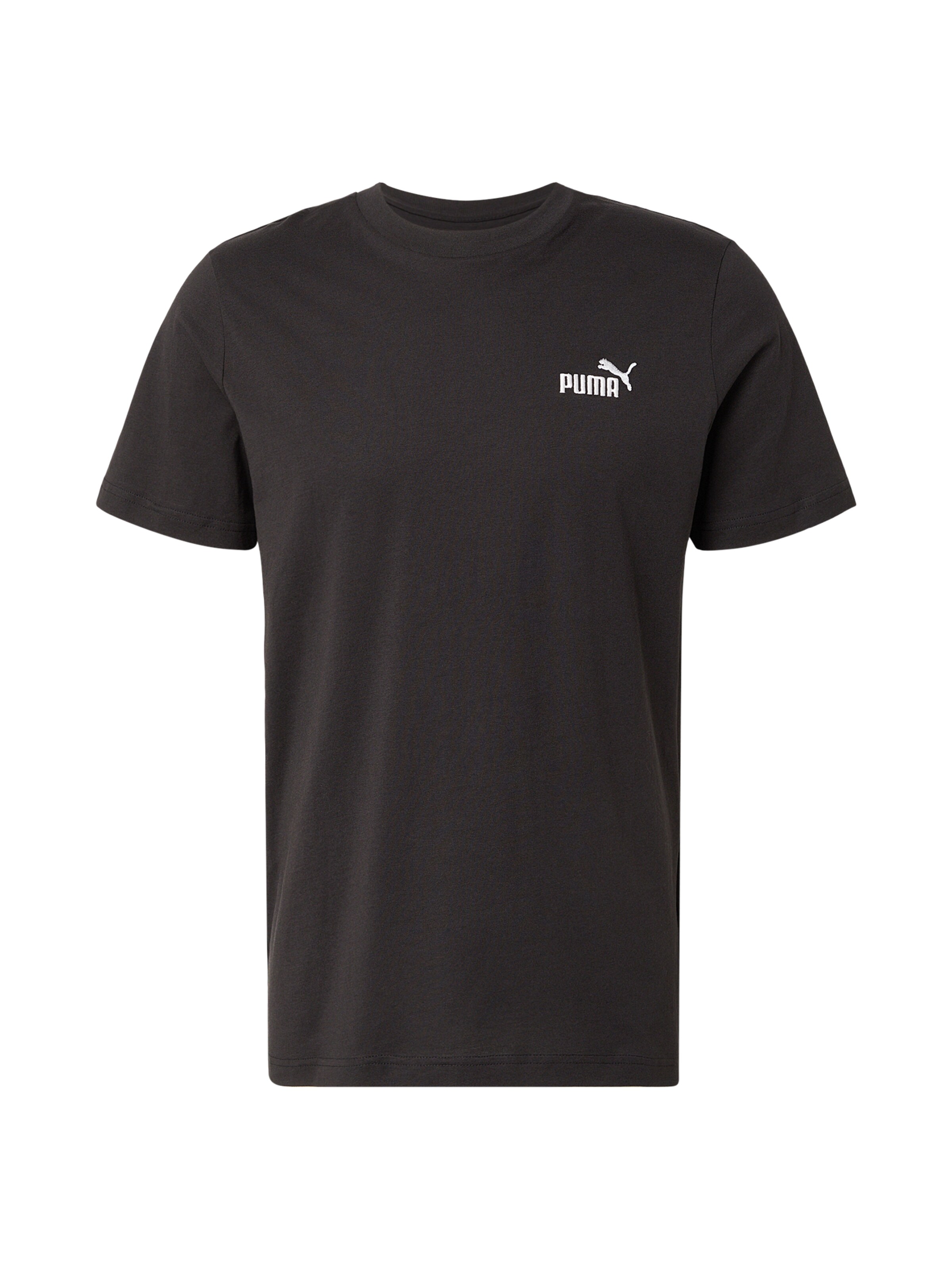 PUMA Funkční tričko 'ESS 2 No. 1' – černá: přední strana