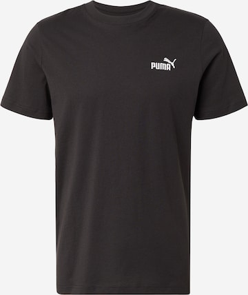 PUMA Funkční tričko 'ESS 2 No. 1' – černá: přední strana