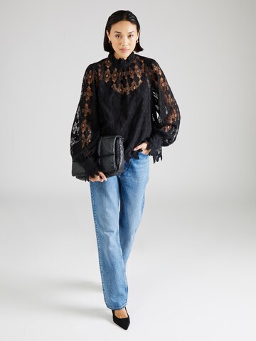 VILA ROUGE Blouse 'SANDRINE' in Black