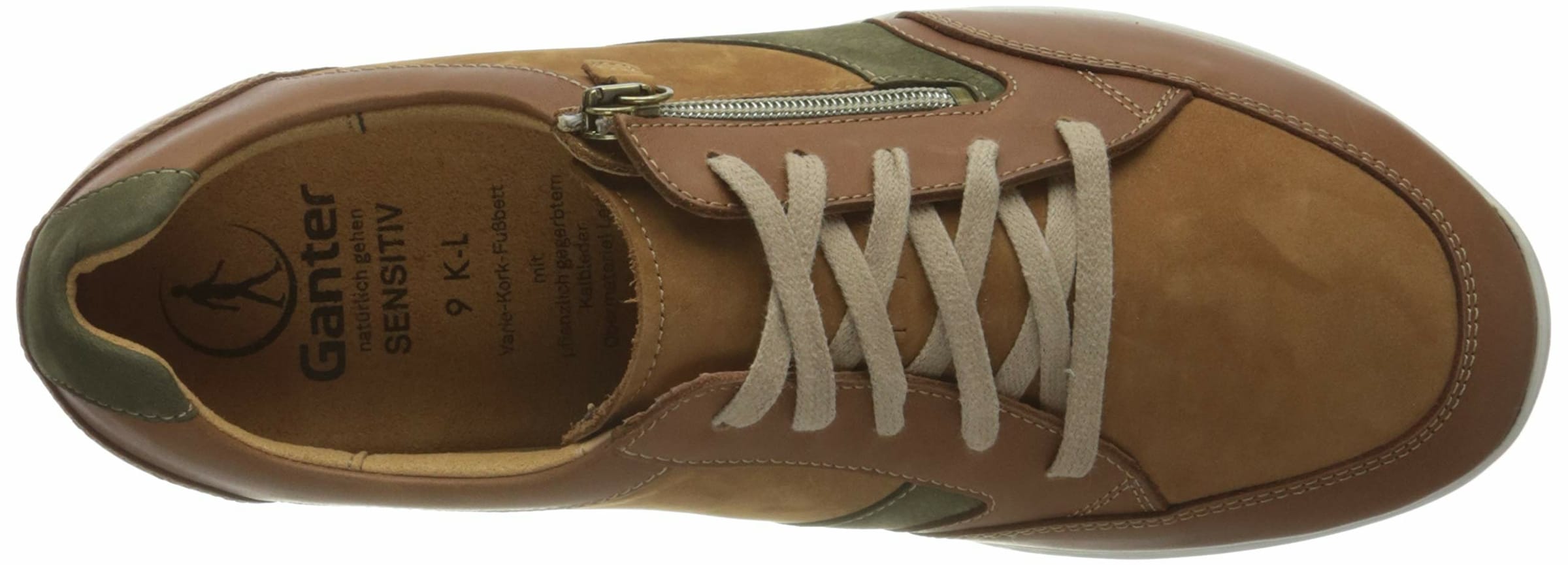 Ganter Veterschoen in Bruin
