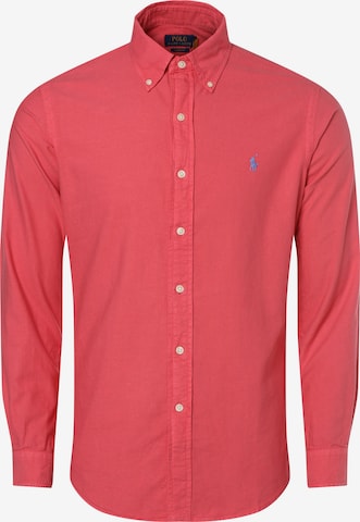 Polo Ralph Lauren Button Up Shirt in Red: front