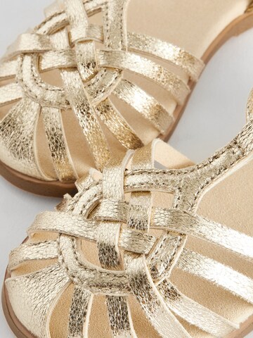 Next Sandal in Gold