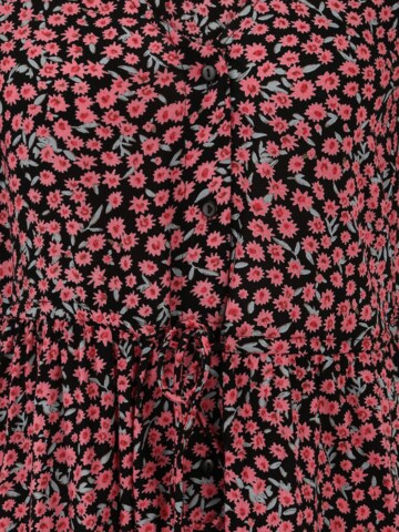 Pieces Petite Skjortklänning 'Nya Carla' i rosa
