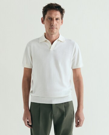Scalpers Moller Ss Polo Tricot ' ' in Beige