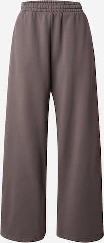 WEEKDAY Штаны в Коричневый: спереди