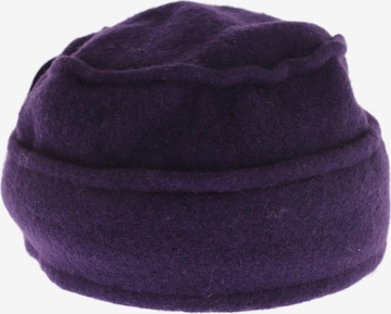 COMMA Hat & Cap in 54 in Purple: front