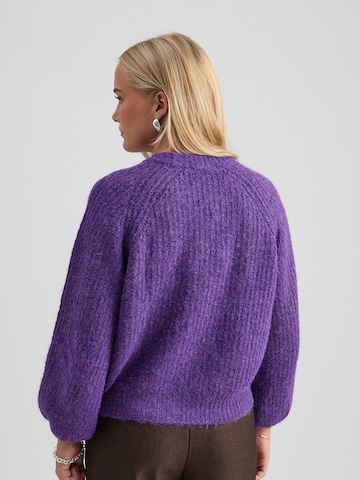 Pull-over 'Silami' Peppercorn en violet