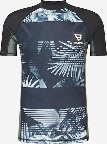 BRUNOTTI - Camisa funcionais 'Waimea' em preto: frente