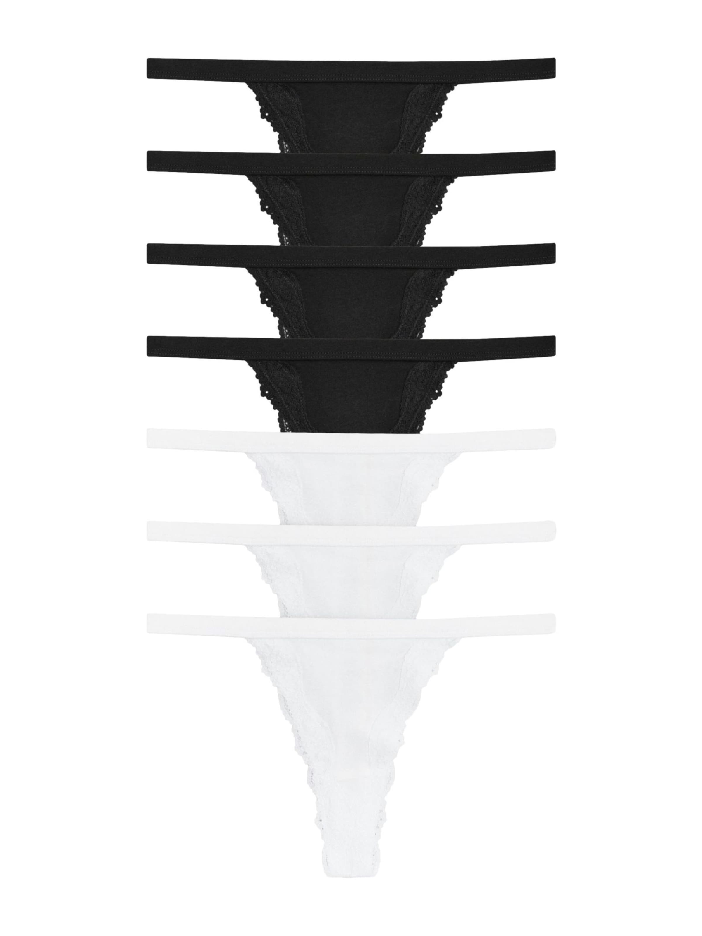 The Set String in Schwarz: Vorderseite