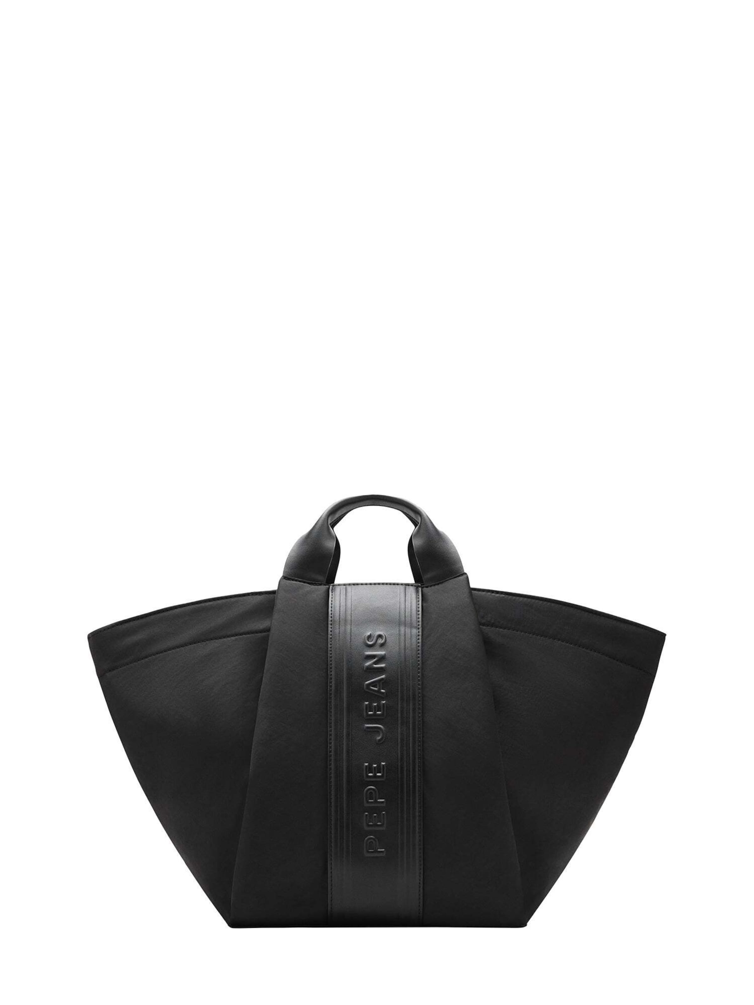 Pepe Jeans - Shopper 'Ariadna Wander' en negro: frente