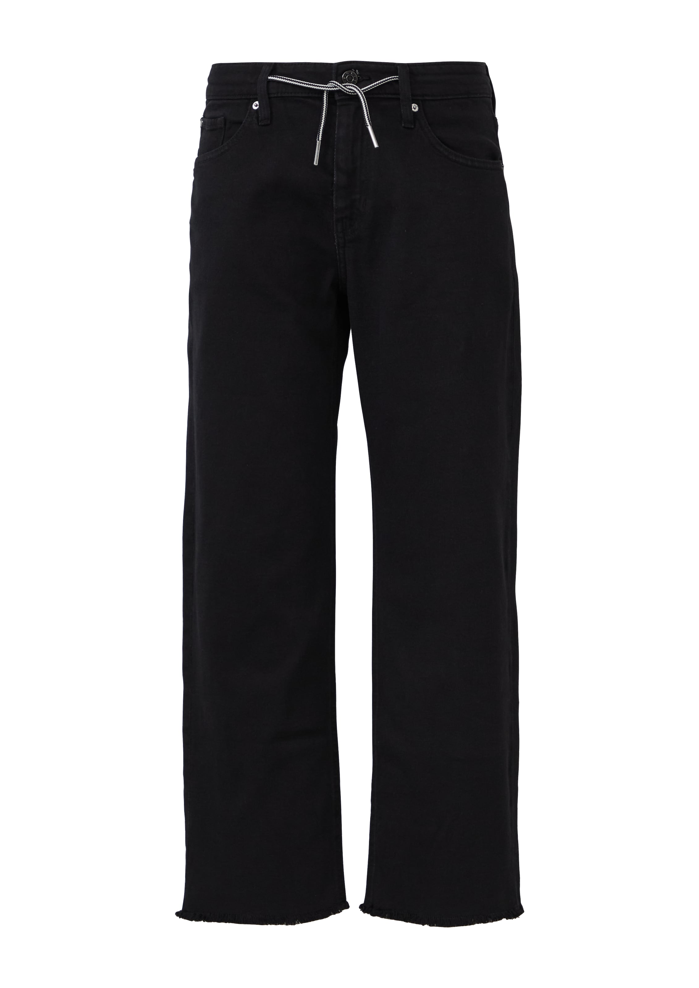 s.Oliver Jeans in Zwart: voorkant