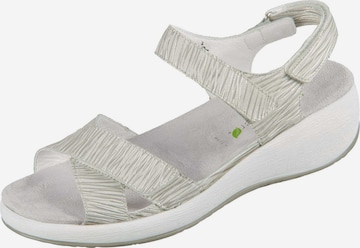 WALDLÄUFER Sandals in Beige: front