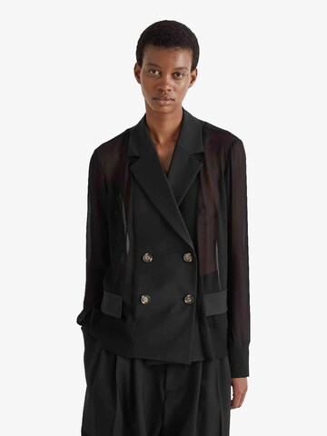 Meimeij - Blazer em preto: frente