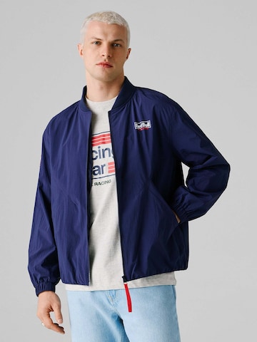 Red Bull Racing x Pepe Jeans Übergangsjacke in Blau: Vorderseite