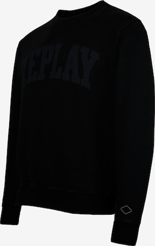 REPLAY Sweatshirt in Zwart
