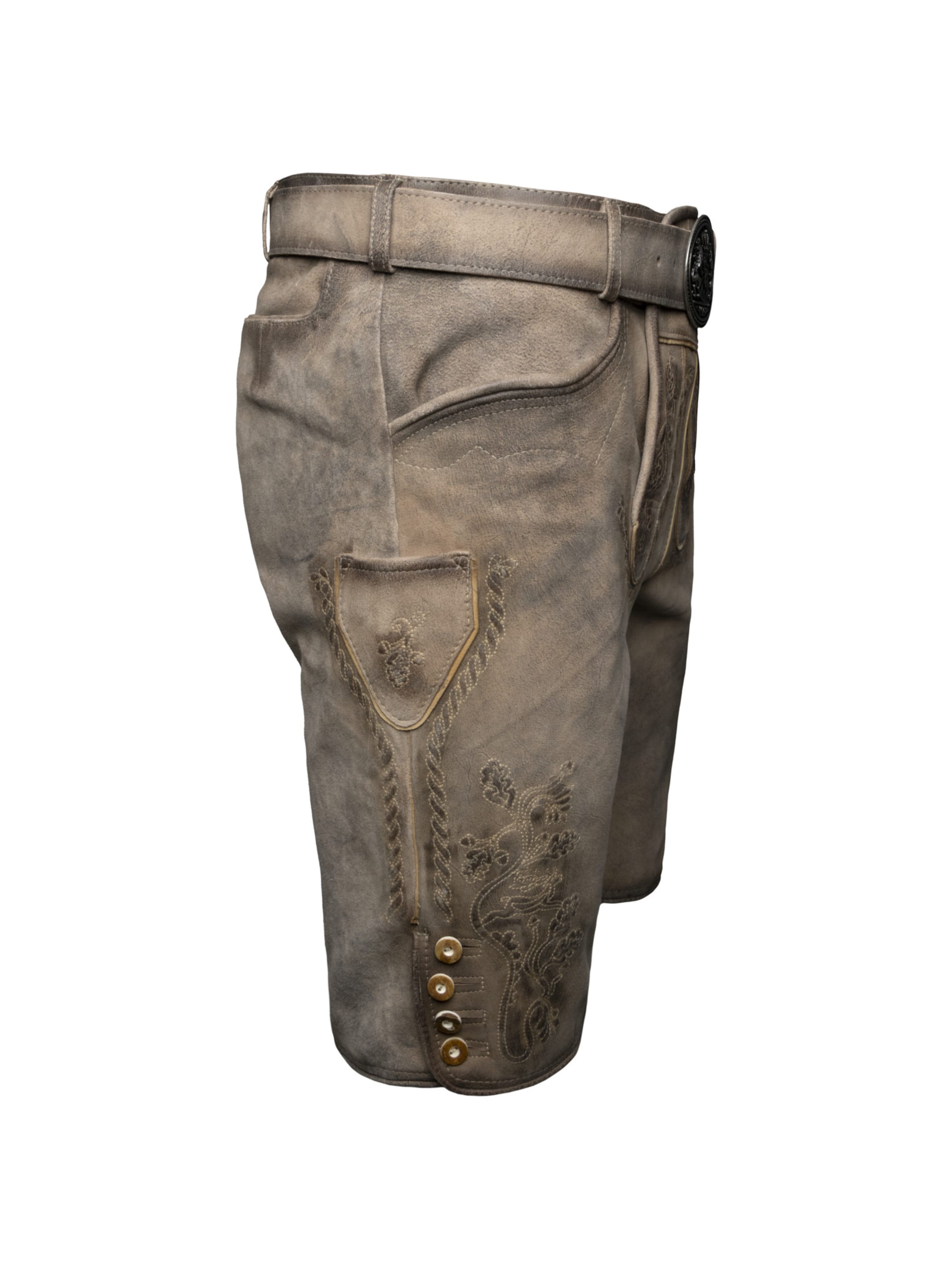 Country Maddox Regular Traditional Pants 'Horn' in Grey