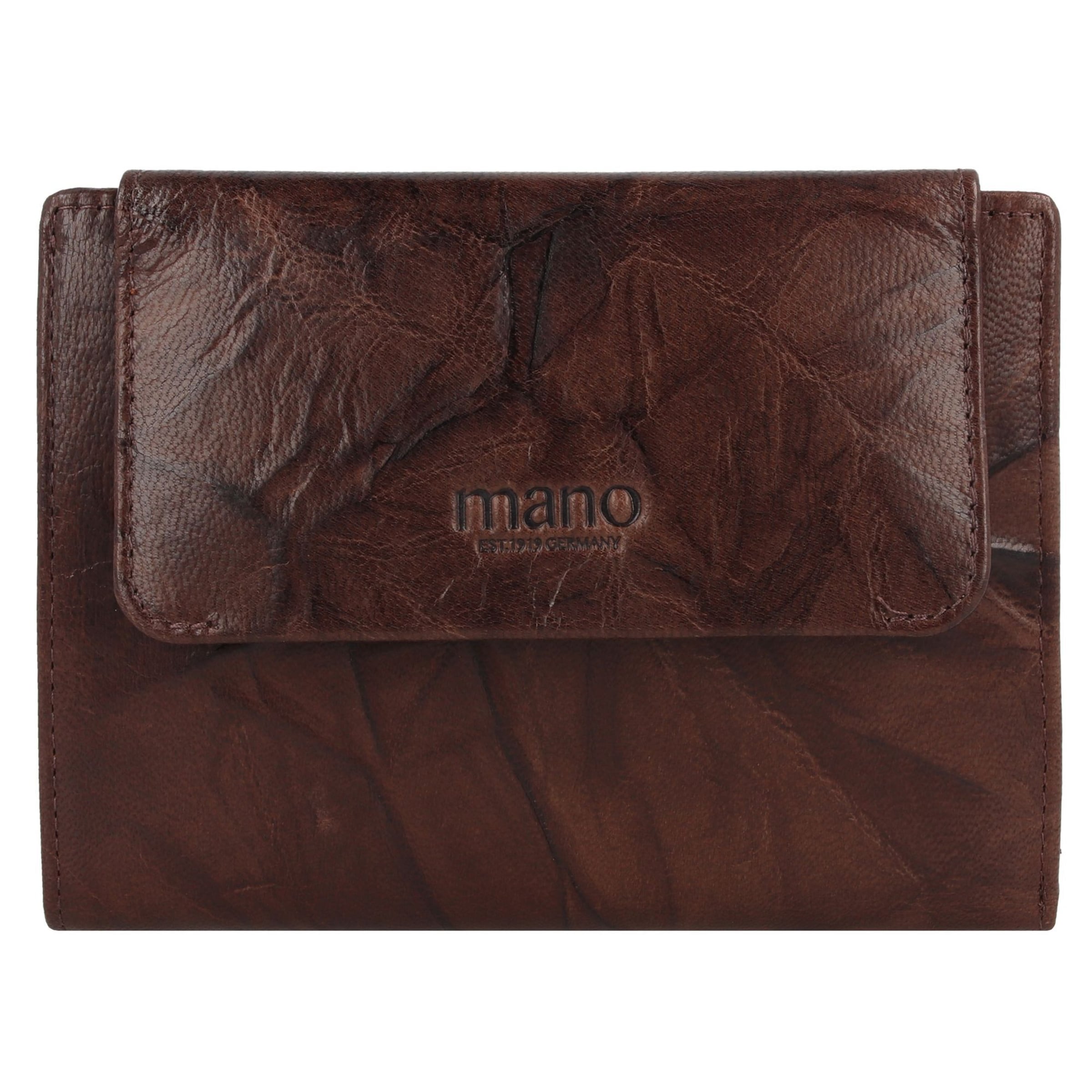 mano Wallet 'Donna Aurona' in Brown: front