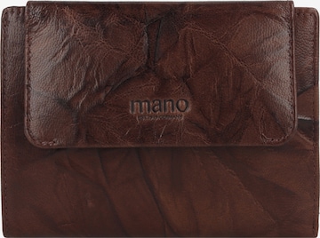 mano Wallet 'Donna Aurona' in Brown: front