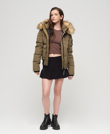 Superdry Winterjacke in Grün