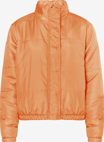 MYMO Φθινοπωρινό και ανοιξιάτικο μπουφάν σε πορτοκαλί: μπροστά
