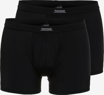 BRUNO BANANI Boxer shorts in Black: front