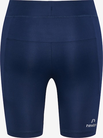 Skinny Pantalon de sport Newline en bleu