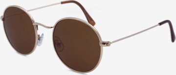 Lunettes de soleil ECO Shades en marron : devant