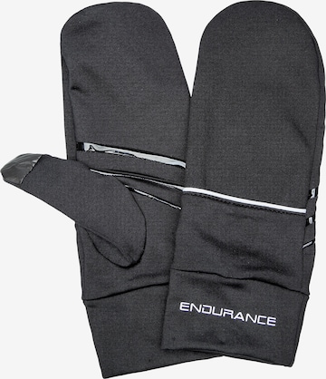 ENDURANCE Athletic Gloves 'Zanny' in Black: front