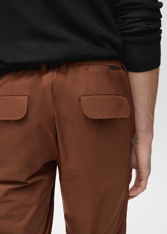MANGO MAN Slimfit Hose 'Due' in Orange