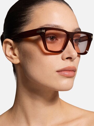 Occhiali da sole 'MJ 1002/S' di Marc Jacobs in marrone: frontale