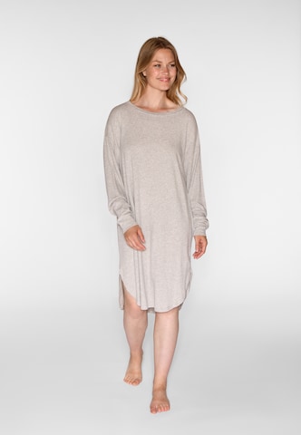 Camicia da notte 'Susse' di CC DK in grigio: frontale