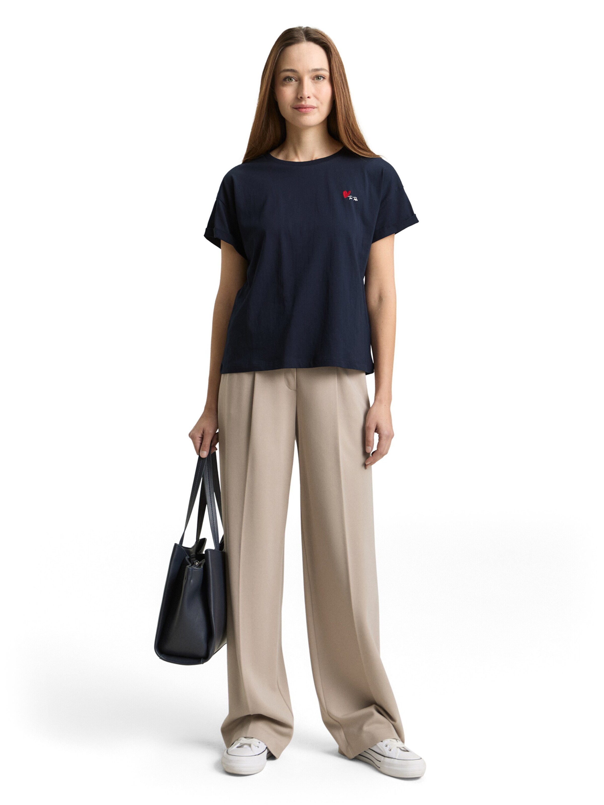 TOM TAILOR T-Shirt in Blau