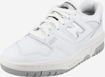 Baskets basses '550' new balance en blanc : devant