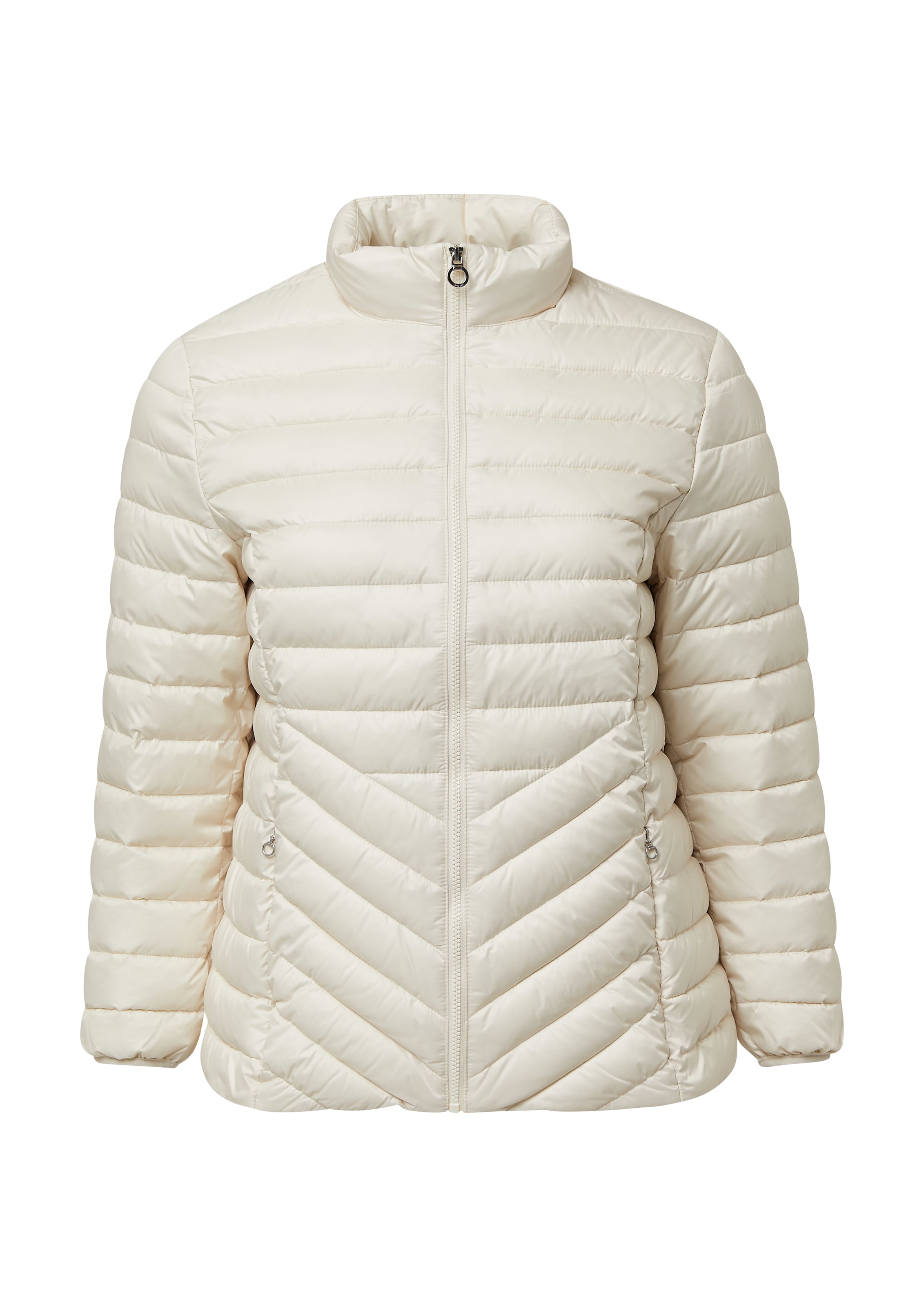 s.Oliver Red Label Plus Winterjacke in Beige: Vorderseite