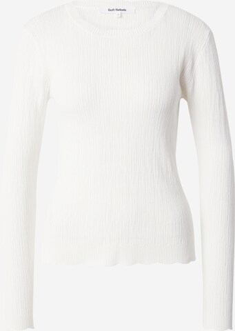 Pullover 'Paityn' di Soft Rebels in bianco: frontale