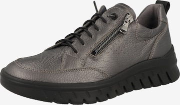 Chaussure de sport à lacets WALDLÄUFER en gris : devant