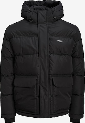 Veste mi-saison 'Sence' JACK & JONES en noir : devant