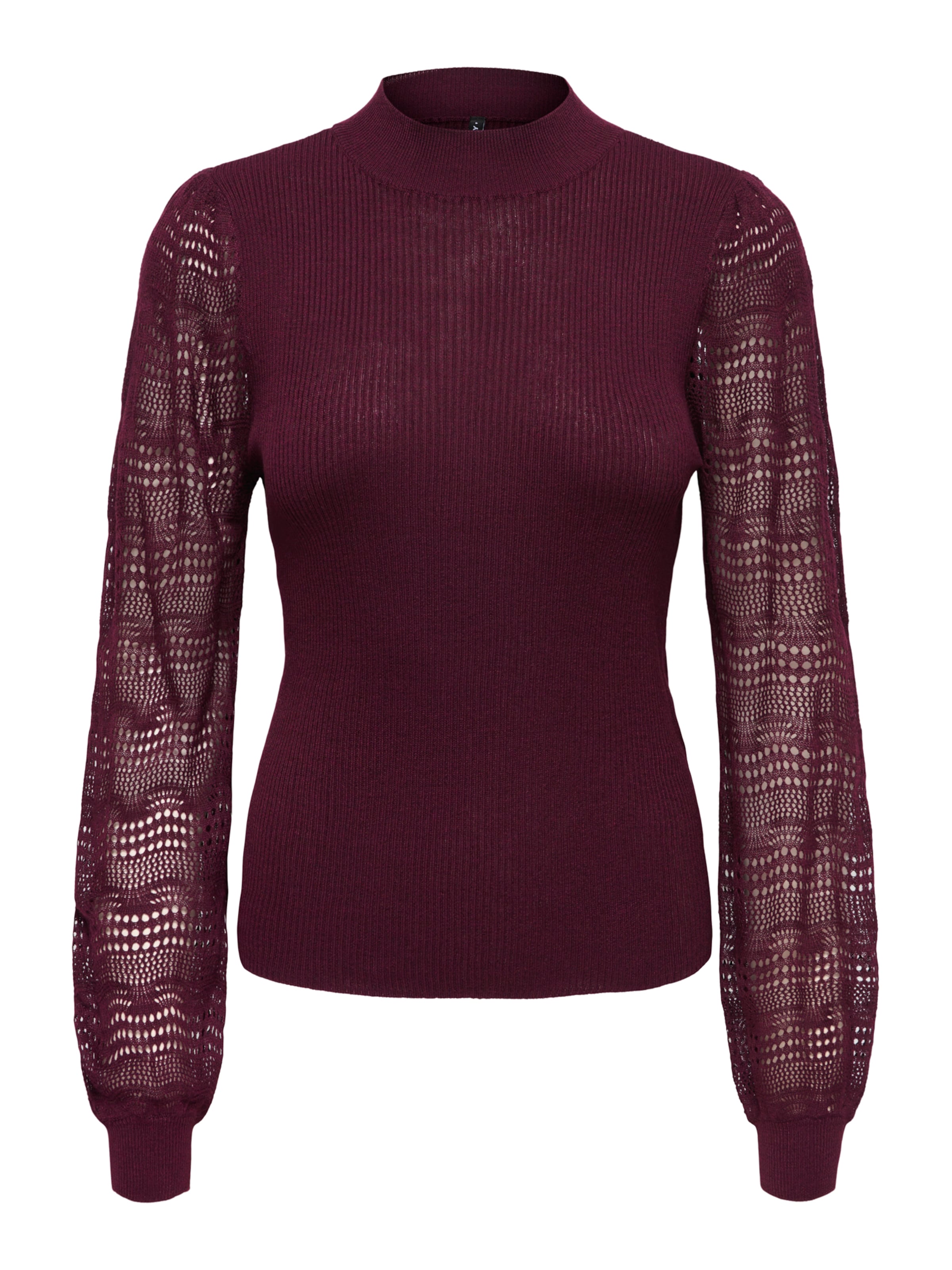 Pull-over ONLY en rouge : devant