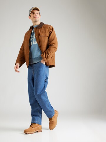 MUSTANG Sweatshirt 'Clio' i blå