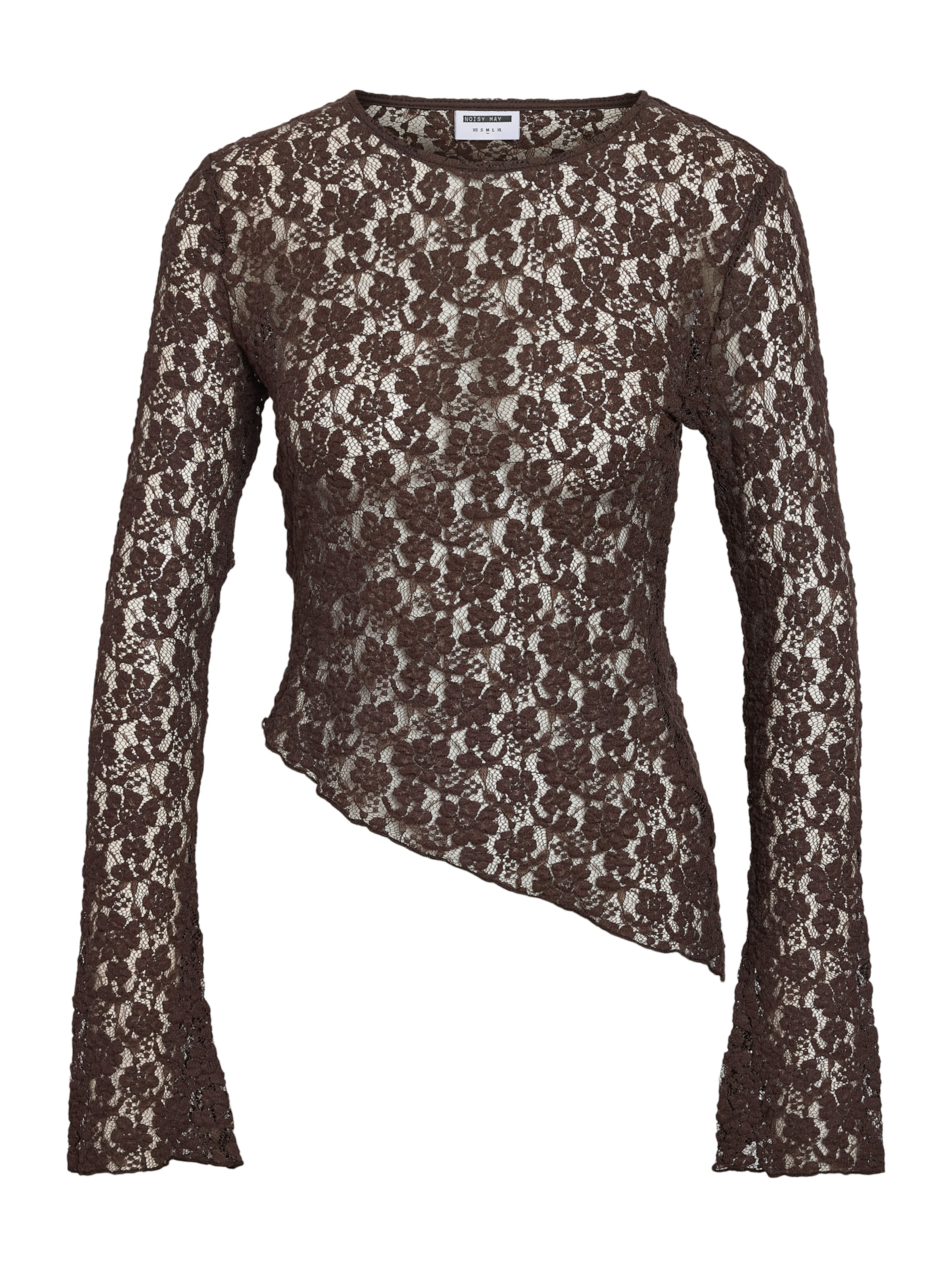 Noisy may Футболка 'NMMIRIAM' в Коричневый: спереди