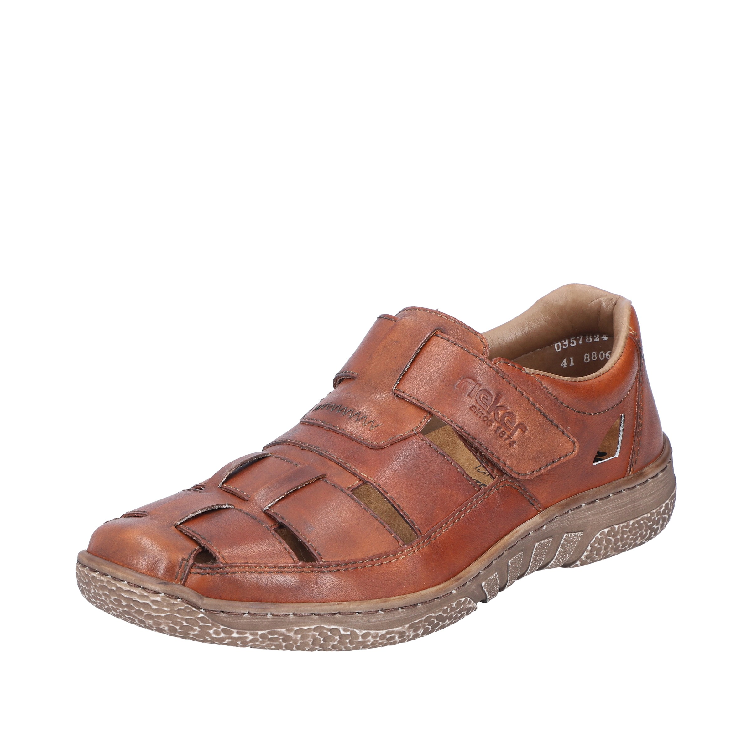 Rieker Slip-ons in Brown: front